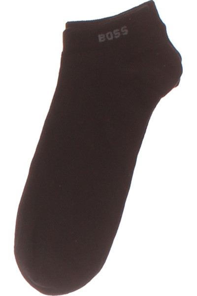 Nízké Kotníkové Ponožky Hugo Boss Unisex Černé Pohodlné