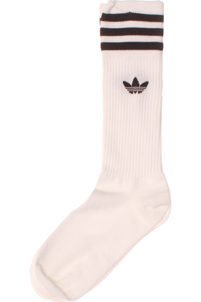 Sportovní Ponožky Adidas Unisex S Pruhem Pro Volný čas, Bílé