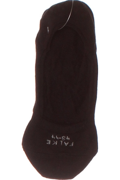 FALKE Elegantní Černé Nízké Kotníkové Ponožky Pro Pány S Jemným Materiálem
