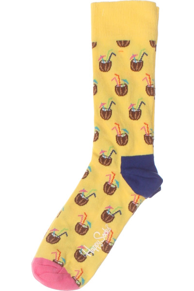 Veselé Ponožky Happy Socks S Koktejlovým Motivem Pro Volný Čas