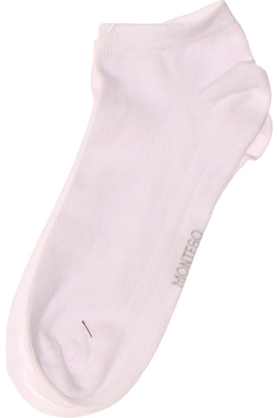 Montego Nízké Kotníkové Ponožky Bílé Komfortní Unisex Sportovní