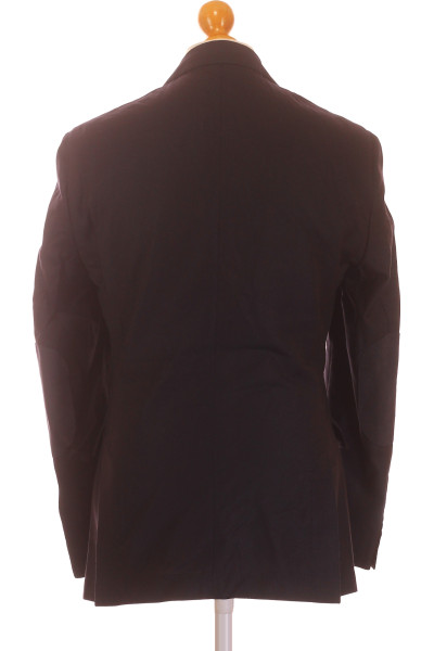 Vlněné společenské sako Hugo Boss pro muže, elegantní tmavé