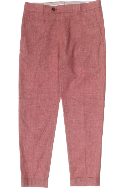 Společenské Pánské Kalhoty Růžové Strellson Vel. 46
