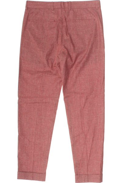 Společenské Pánské Kalhoty Růžové Strellson Vel. 46