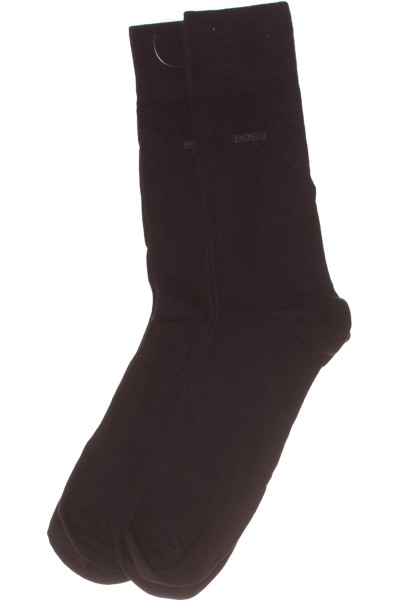 Elegantní Černé Pánské Kotníkové Ponožky Hugo Boss Komfortní