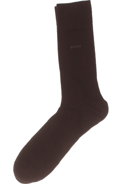 Pánské Elegantní Kotníkové Ponožky Hugo Boss, Univerzální černé