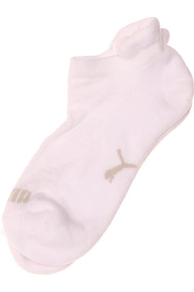 Unisex Sportovní Kotníkové Ponožky Puma Performance Bílé