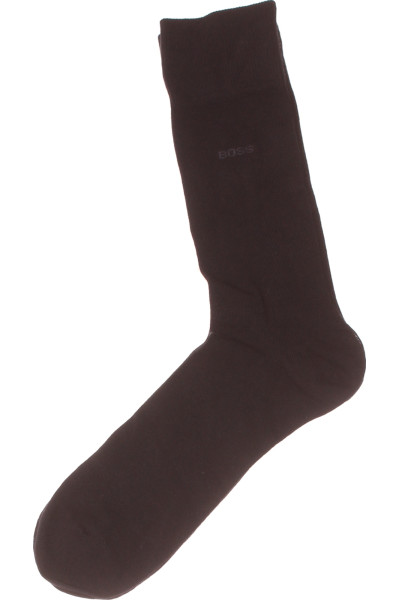 Pánské Tmavě Hnědé Obchodní Ponožky Hugo Boss Komfort