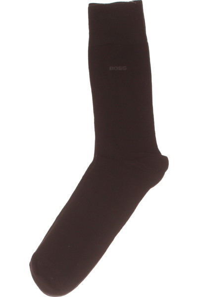 Hugo Boss Pánské Dlouhé Kotníkové Ponožky Černé Elegantní Komfortní