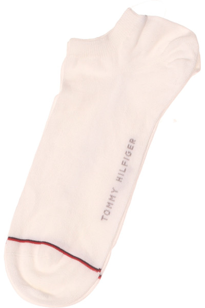 Sportovní Kotníkové Ponožky TOMMY HILFIGER, Bílé S Proužkem