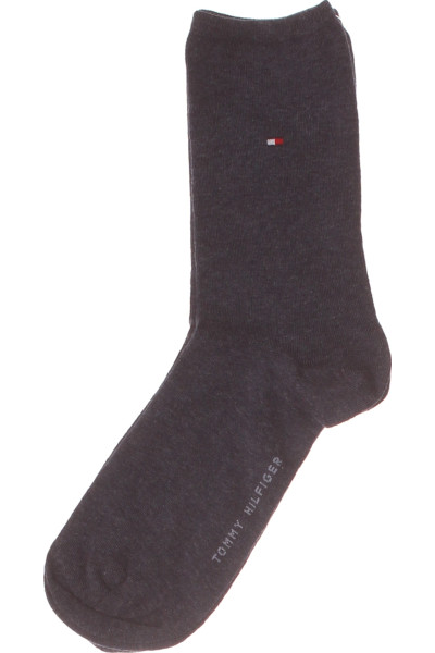 Pánské Bavlněné Ponožky Tommy Hilfiger V Tmavě šedé, Univerzální Nošení