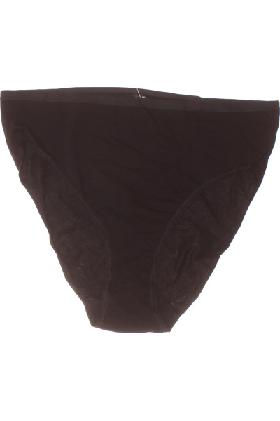 Pohodlné Kalhotky Schiesser V černé Barvě, Hladké, Univerzální Nošení