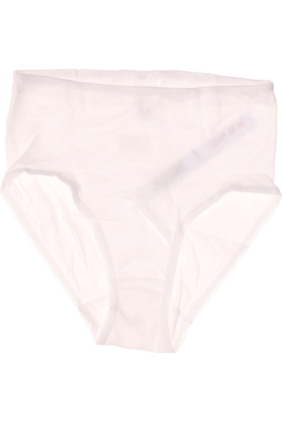 Pohodlné Bílé Kalhotky Basic S Prodyšnou Síťovinou ComfortFit
