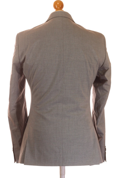 Pánské elegantní sako s.OLIVER v šedém odstínu, slim fit střih
