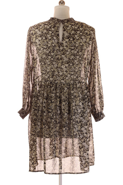 Elegantní Šifonové Šaty s Květinovým Designem pro Jarní Sezónu