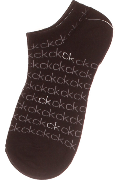 No-show Ponožky Calvin Klein S Logem, černé, Unisex, Pro Volný čas