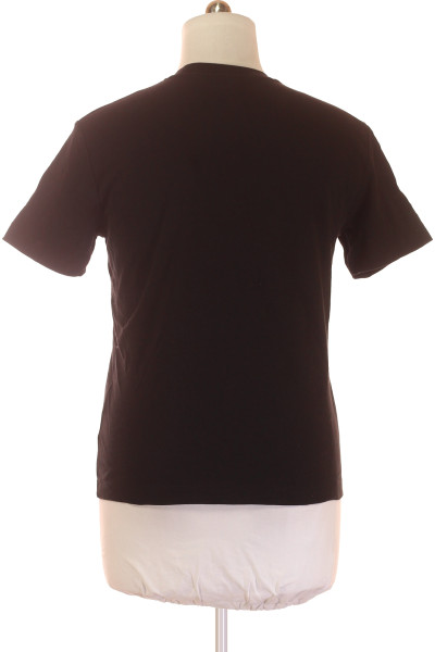 Bavlněné tričko Calvin Klein s kulatým výstřihem, černé, univerzální