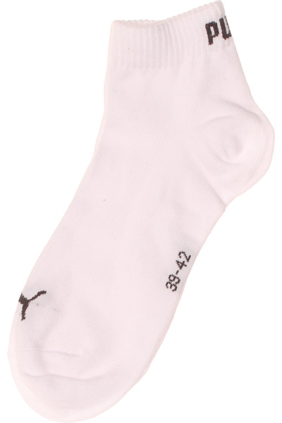 Tenisové Kotníkové Ponožky Puma Performance Bílé, Unisex