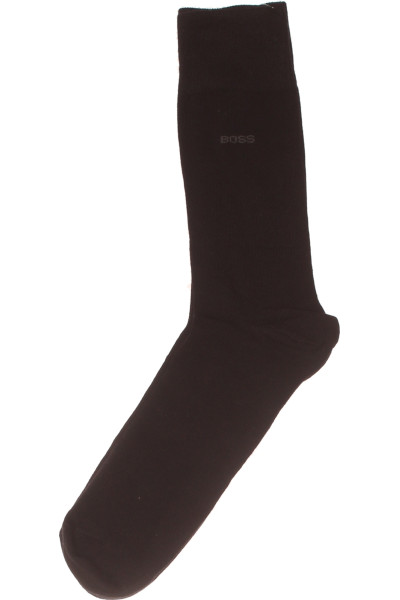 Pohodlné černé Kotníkové Ponožky Hugo Boss Pro Muže
