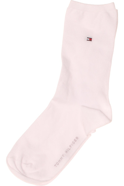 TOMMY HILFIGER Elegantní Bílé Kotníkové Ponožky Unisex Pro Každodenní Nošení