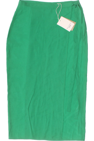 Maxi Sukně Marc O´Polo Jednobarevná Zelená, Lehký Materiál