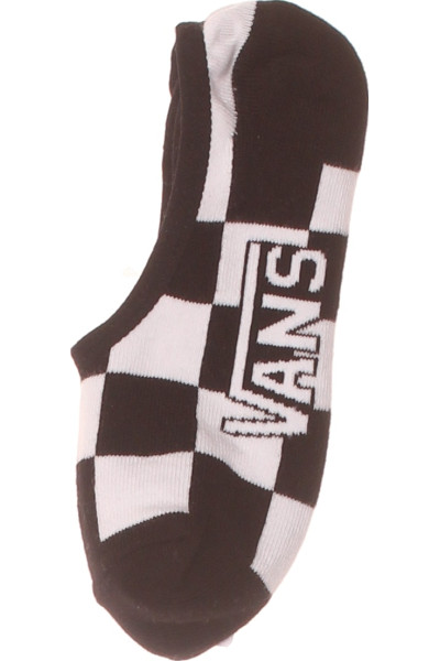 Nízké Kotníkové Ponožky Vans Checkerboard Černo-bílé Unisex