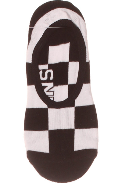 Nízké Kotníkové Ponožky Vans Checkerboard Černo-Bílé Střih Unisex