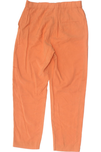 Rovné MANGO chinos kalhoty pomerančové, ideální pro jaro