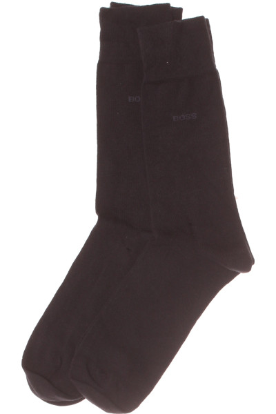 Hugo Boss Pánské Černé Elegantní Kotníkové Ponožky Pro Každodenní Nošení
