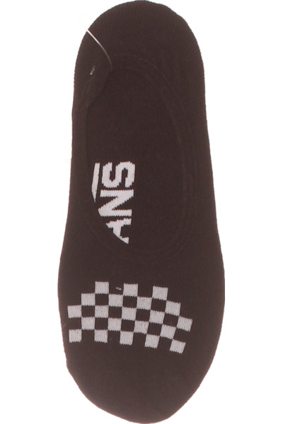 Vans Nízké Ponožky Classic Checkerboard Černé Pohodlné Skate