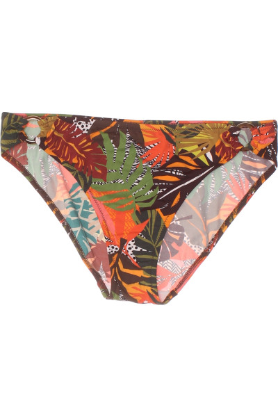 Tropické Dámské Bikini Kalhotky - Pohodlný Střih, Letní Vzor