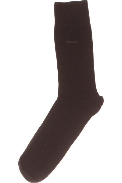 Hugo Boss Elegantní Pánské Černé Business Ponožky, Komfortní Střih