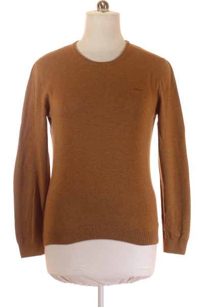 Pánský elegantní pulovr s.Oliver z 100% Bavlny v hnědé barvě