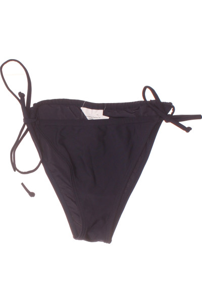 Dámské Bikini Kalhotky S Šňůrkami Černé Pohodlné Na Léto