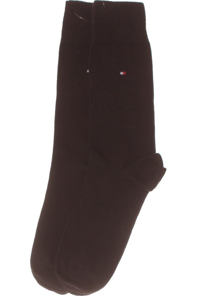 Elegantní Černé Kotníkové Ponožky Tommy Hilfiger, Unisex, Měkké