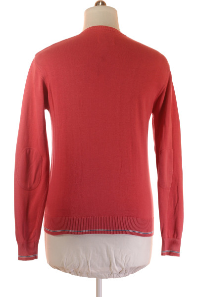 Pánský bavlněný pulovr Pepe Jeans ve stylu V-neck červený