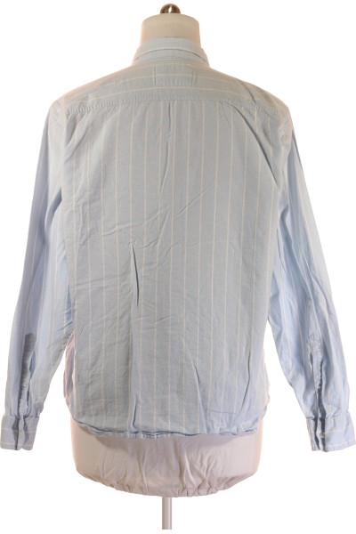 Hollister Slim Fit Pánská Košile s Pruhovaným Vzorem Bavlna/Elasten