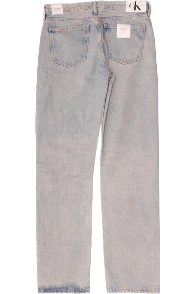 Pánské elastické rovné džíny Calvin Klein Comfort Fit Světle Modré