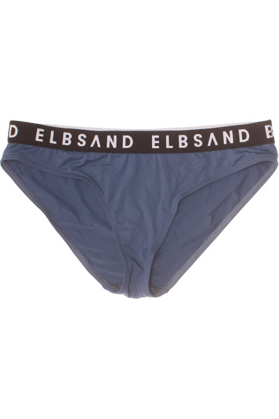 ELBSAND Dámské Bikini Kalhotky Comfort Fit Šedá