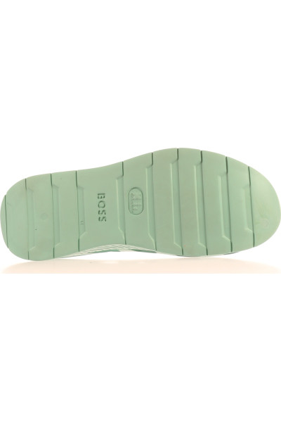 Pohodlné Dámské Pantofle Hugo Boss PVC Měkké Zelené Na Léto
