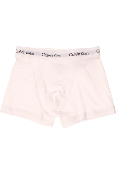 Pánské Prádlo Bílé Calvin Klein Outlet Vel. S