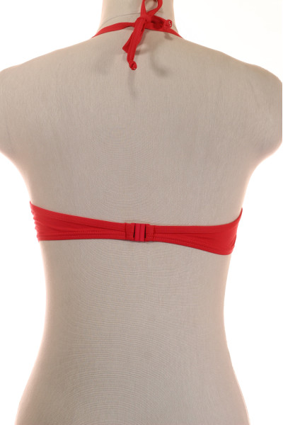 Elegantní Červená Bikini Podprsenka na Pláž - Letní Trend