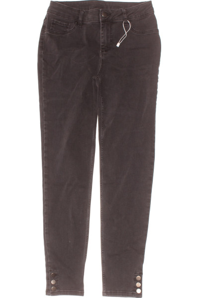 Skinny džíny Lascana s elastanem, přiléhavý střih, černé