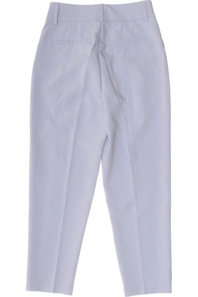 Elegantní společenské kalhoty Lascana s přímým střihem, světle šedé