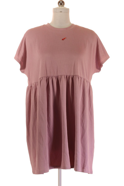 Pohodlné Tričkové šaty Jake*s Růžové, Modal S Polyesterem, Univerzální