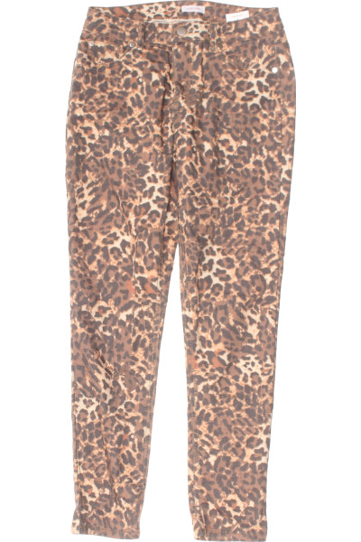 Skinny Leopardí Úzké Kalhoty Lascana S Elastanem Na Volný Čas