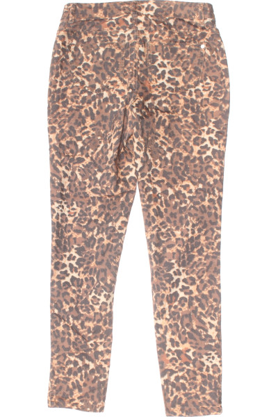 Skinny Leopardí Úzké Kalhoty Lascana s Elastanem na Volný Čas