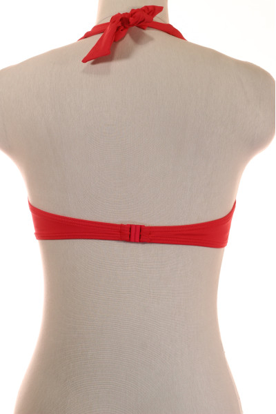Dvoudílné plavky Firella Comfort Červený halter top s podšívkou