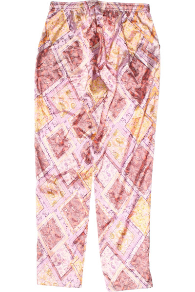 Pohodlné Dlouhé Pyžamové Kalhoty s Geometrickým Vzorem Lascana