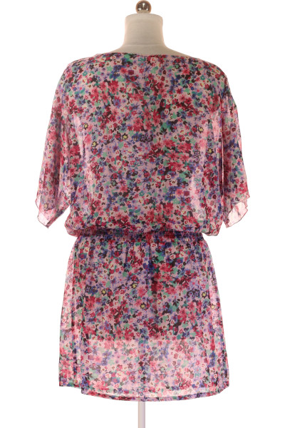 Květované šifonové šaty s volánky s.OLIVER pro jaro/léto